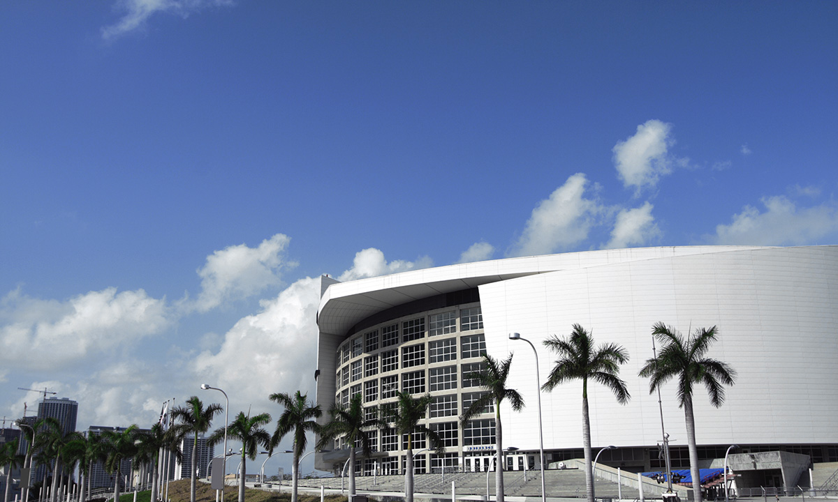 The FTX Arena, home of the Miami Heat basketball team. The team and Miami-Dade County said they were terminating their relationship with FTX and would seek a new naming rights partner after the crypto exchange filed for bankruptcy on November 11.