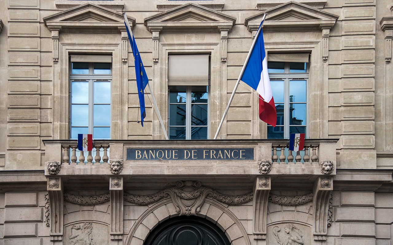 Banque de France headquarters in Paris