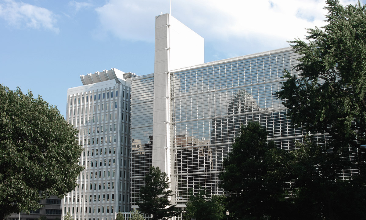 The World Bank headquarters in Washington, D.C.