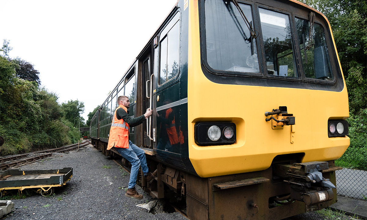 UK train worker